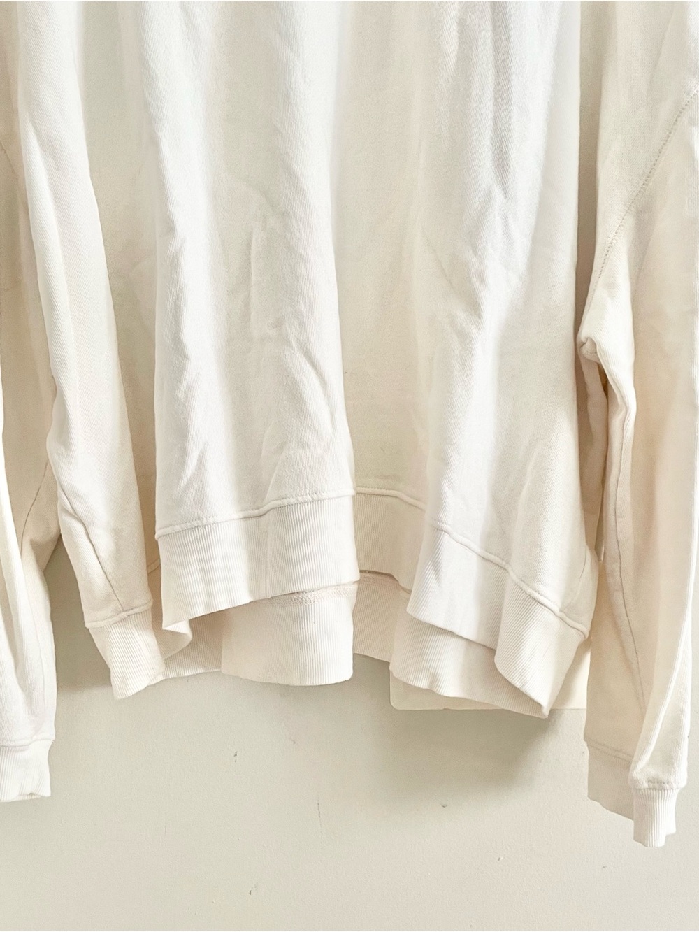 Anthropologie Pilcro Embroidered Crewneck Sweatshirt Oversized Sz X-Large- EUC - Picture 8 of 15